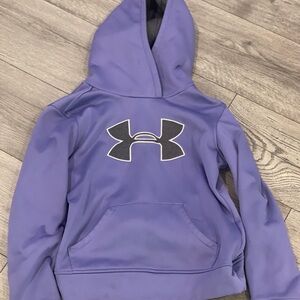 Under Armour Purple Performance Hoodie Sweatshirt